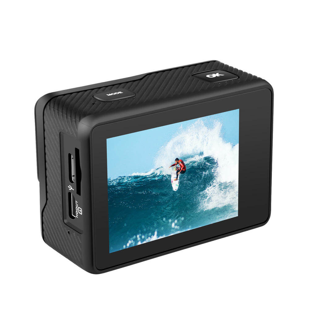 Action camera 4k@60fps  EIS outdoor  AT-Q37CR | Ausek ODM camera