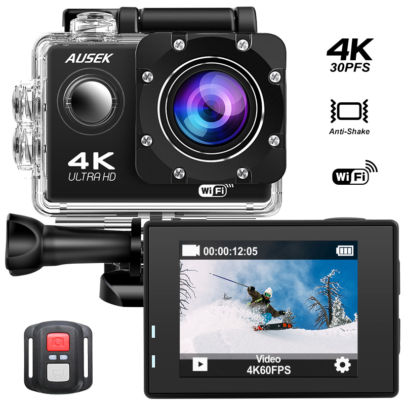 AT-S9R  4K 60PFS anti-shake Action camera
