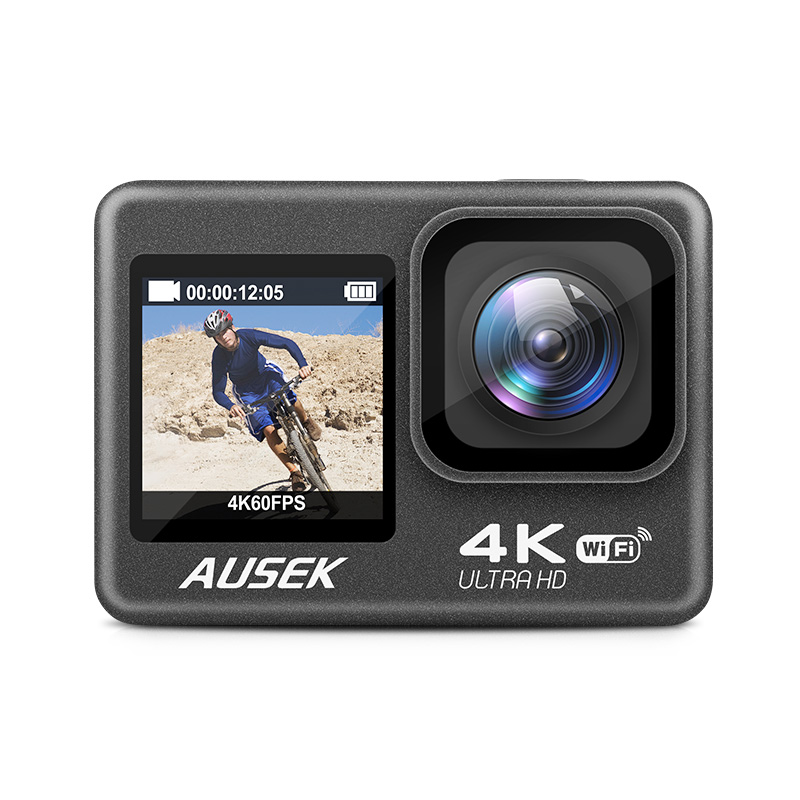 AT-Q60AR Dual screen 4K 30fps Action camera