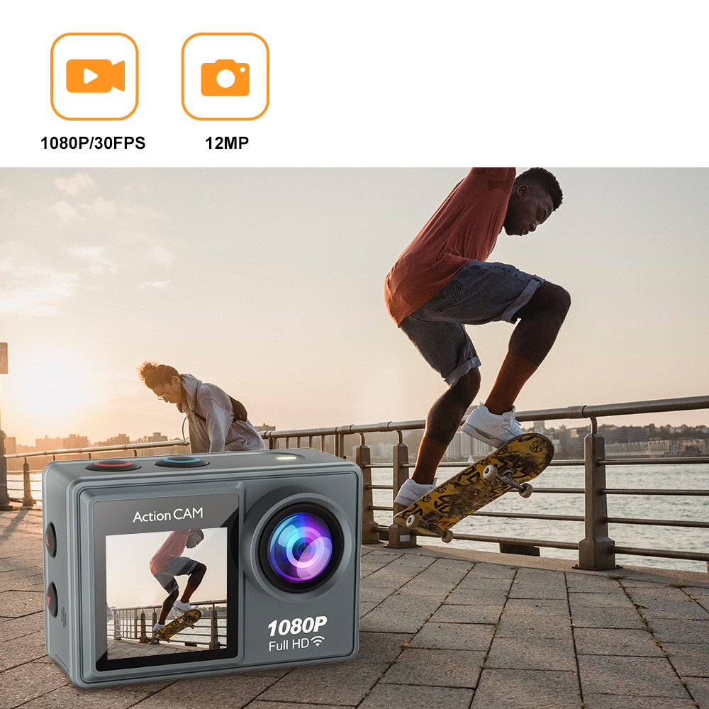 AT-G40 Wireless Action Camera Waterproof