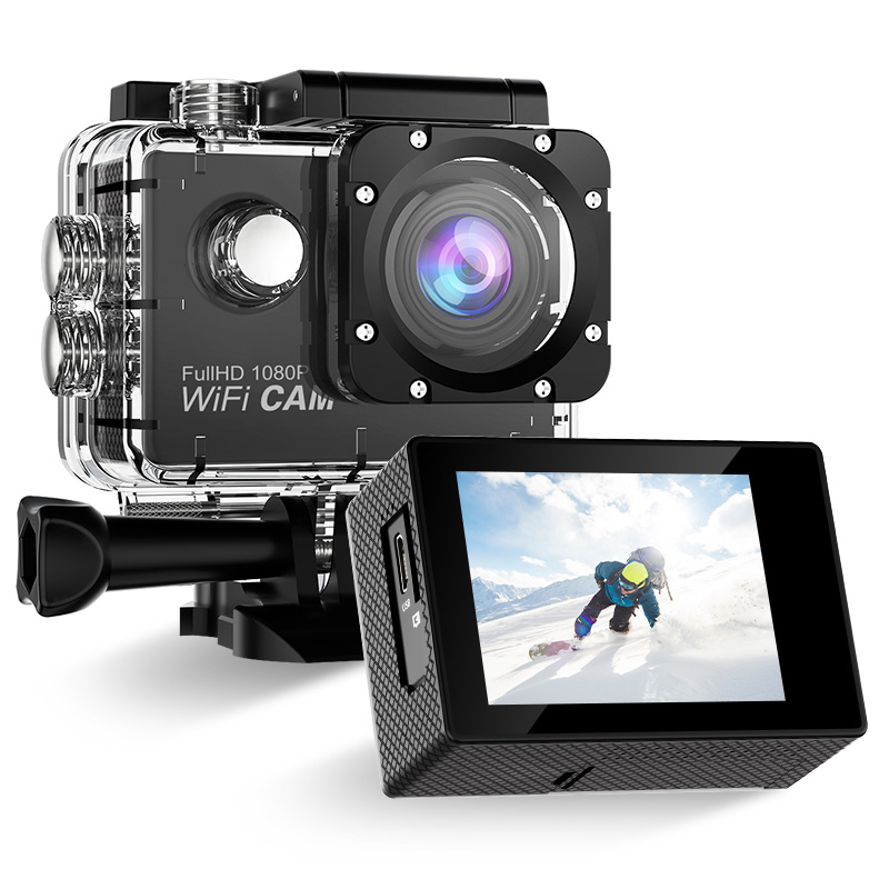Light action camera HD 1080p Waterproof 16MP 	AT-G100