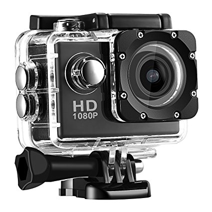 AT-L202 Action camera 1080p 120 degree wide angle lens