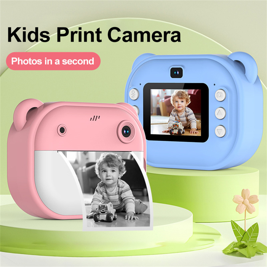 Dual lens kids printing camera AD-Y600