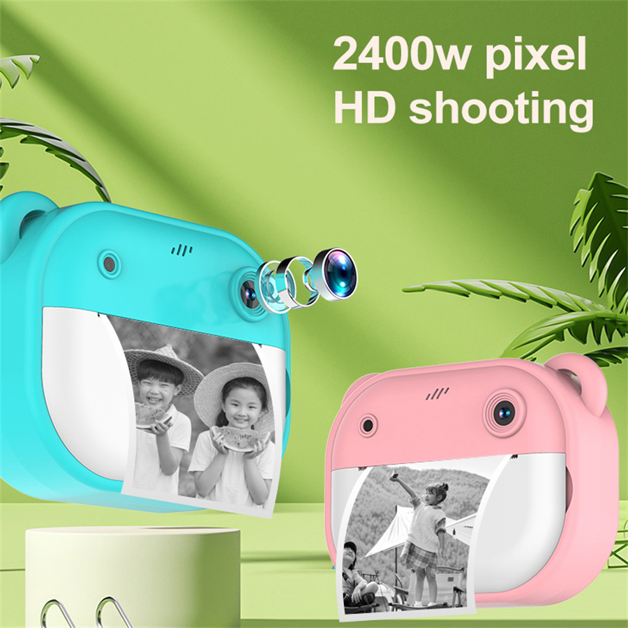 Dual lens kids printing camera AD-Y600