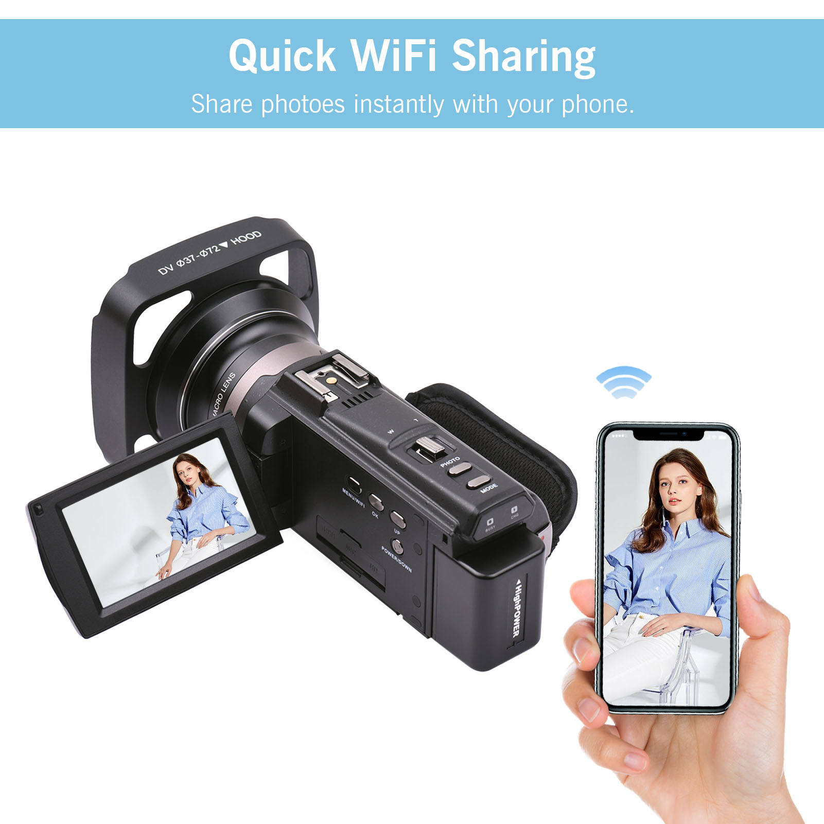  4K 60FPS Handheld DV AC-254KM