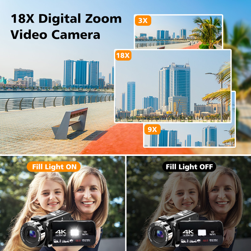  4K 60FPS Handheld DV AC-254KM