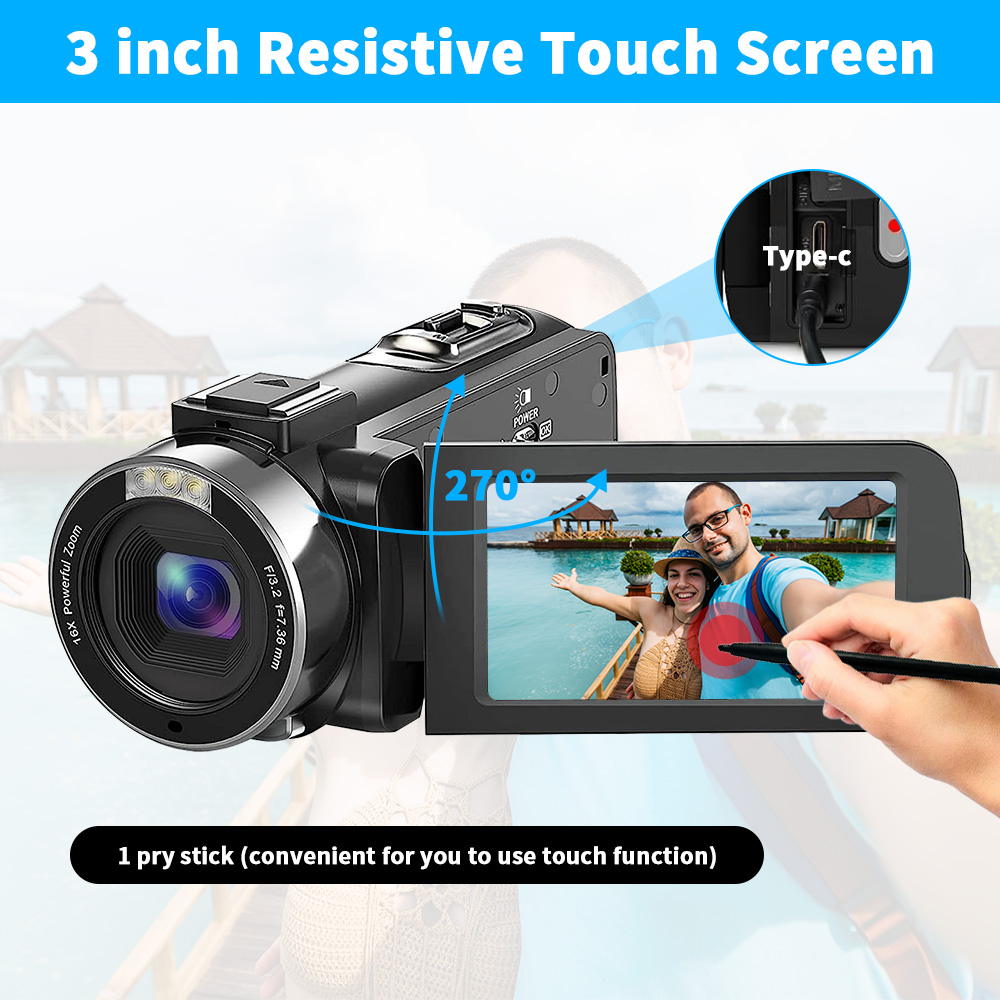  4K 60FPS Handheld DV AC-254KM