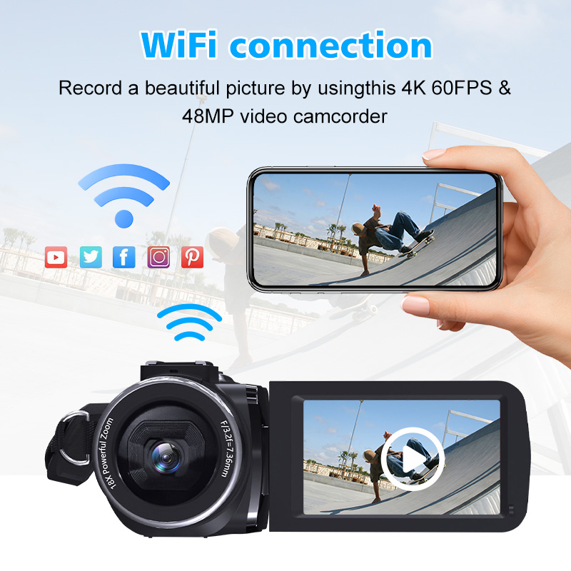  4K 60FPS Handheld DV AC-254KM