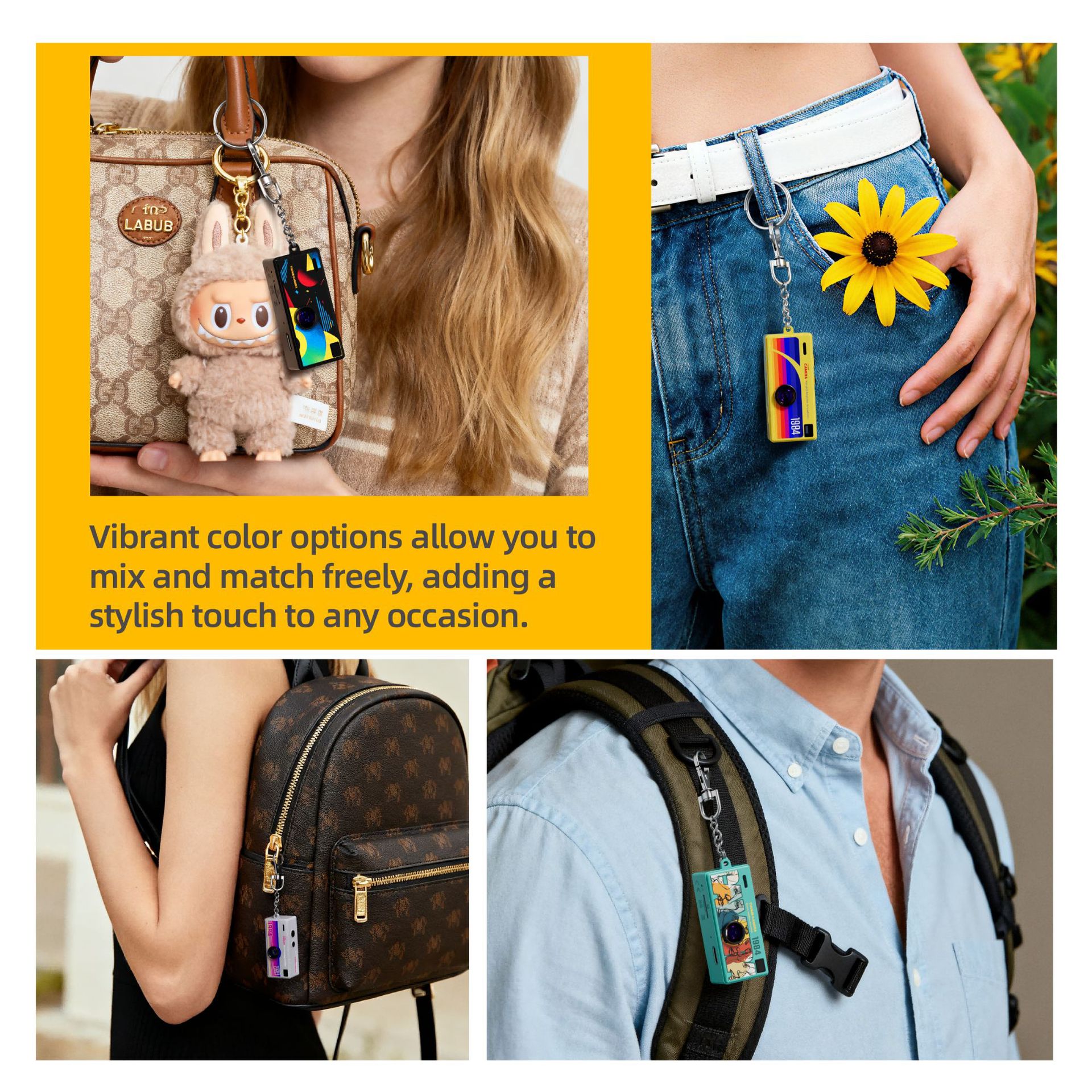 AC-G6 Portable Mini Thumb Digital Graffiti Camera