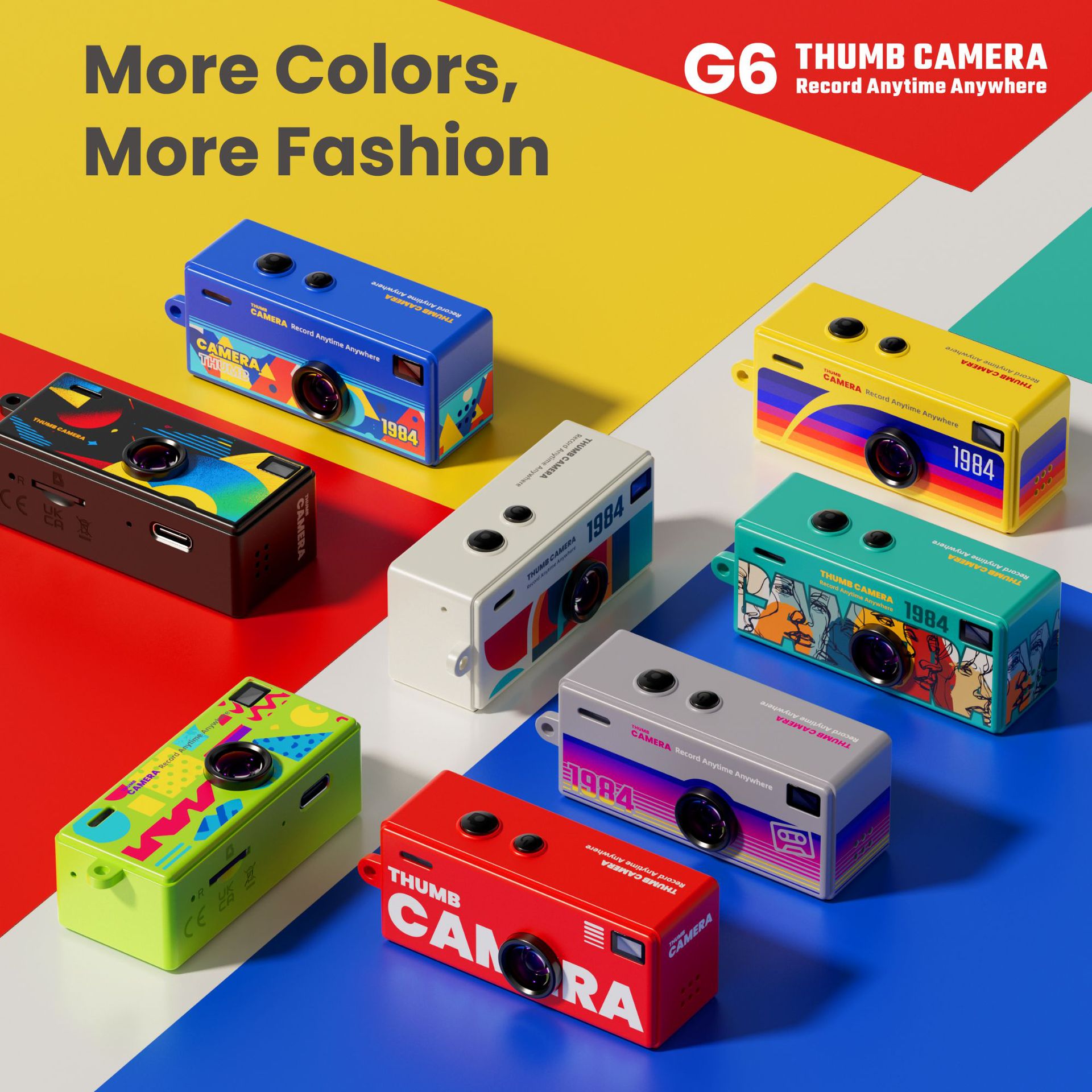 AC-G6 Portable Mini Thumb Digital Graffiti Camera