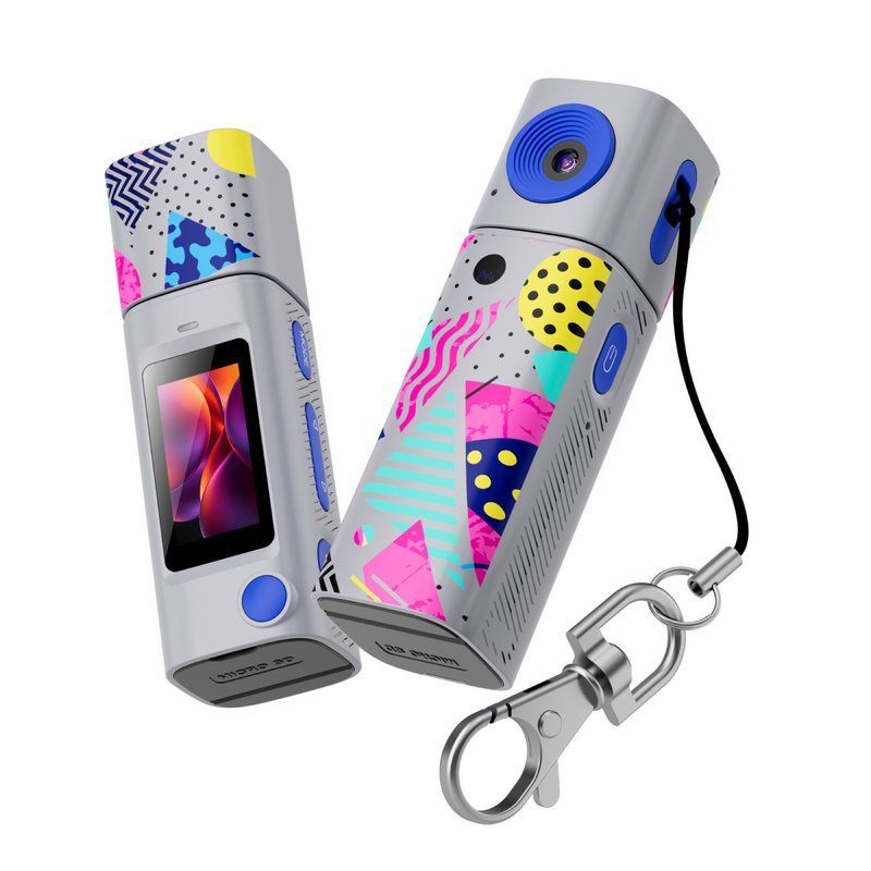 AUSEK AC-G10 2K Mini Camera - Ultra HD Rotatable Lens Youth Series