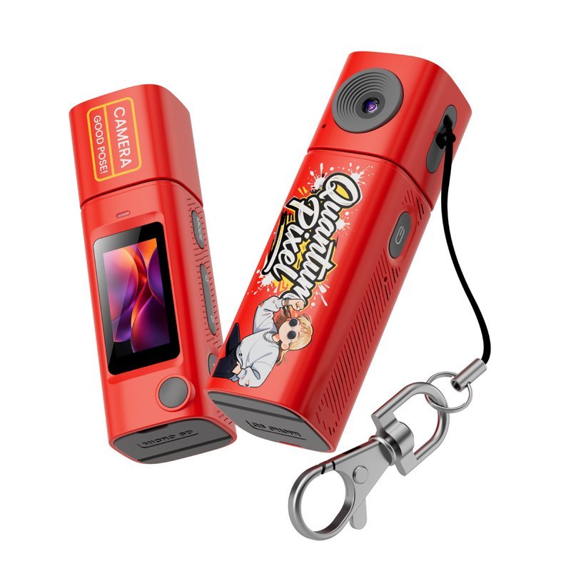 AUSEK AC-G10 2K Mini Camera - Ultra HD Rotatable Lens Youth Series