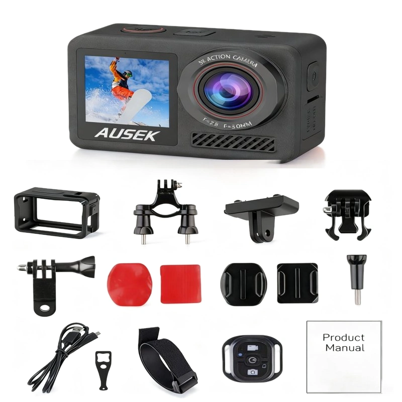 AT-M40TRW action camera accessory kit view AT-M40TRW action camera accessory kit view