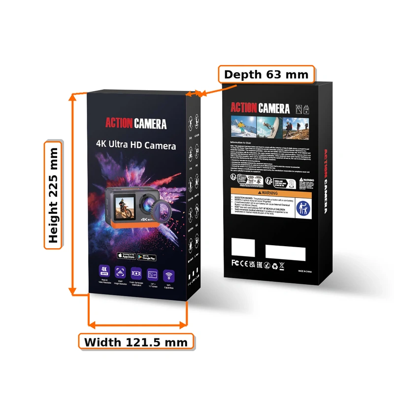 AT-M80TR action camera B2B application and listing image AT-M80TR action camera B2B application and listing image