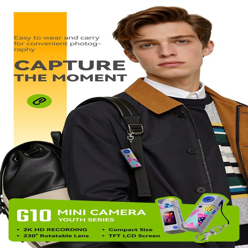 AC-G10 Youth mini camera application and package planning view