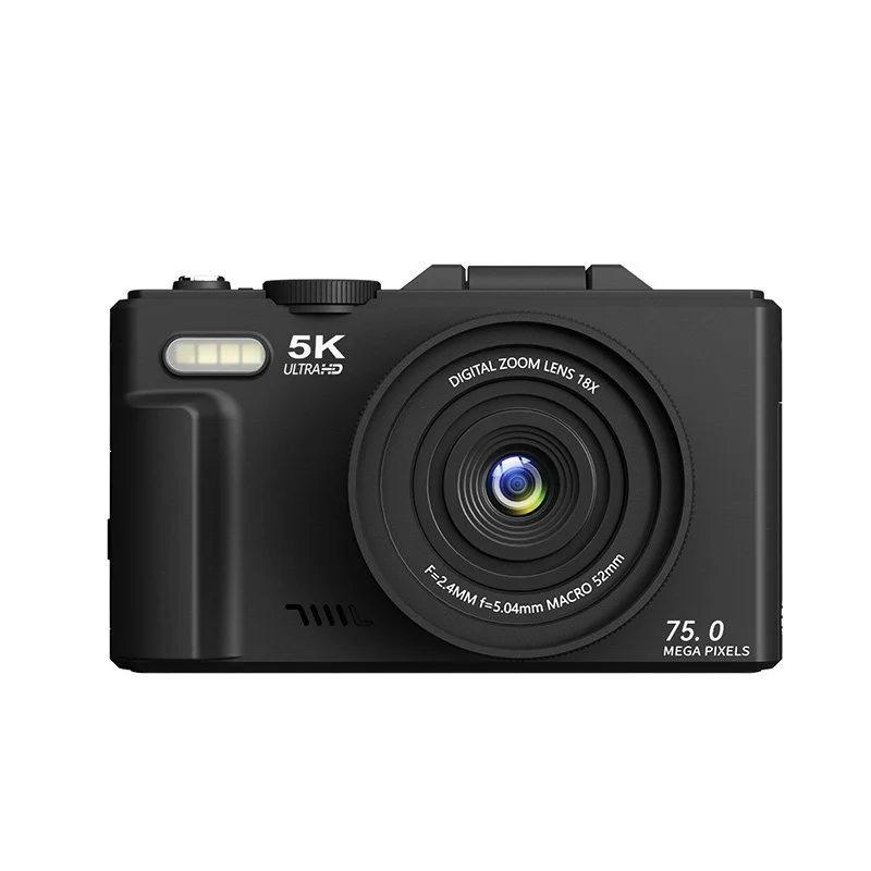 AC-WD08-B-5K Flip-Screen Digital Camera for Entry Vlogs