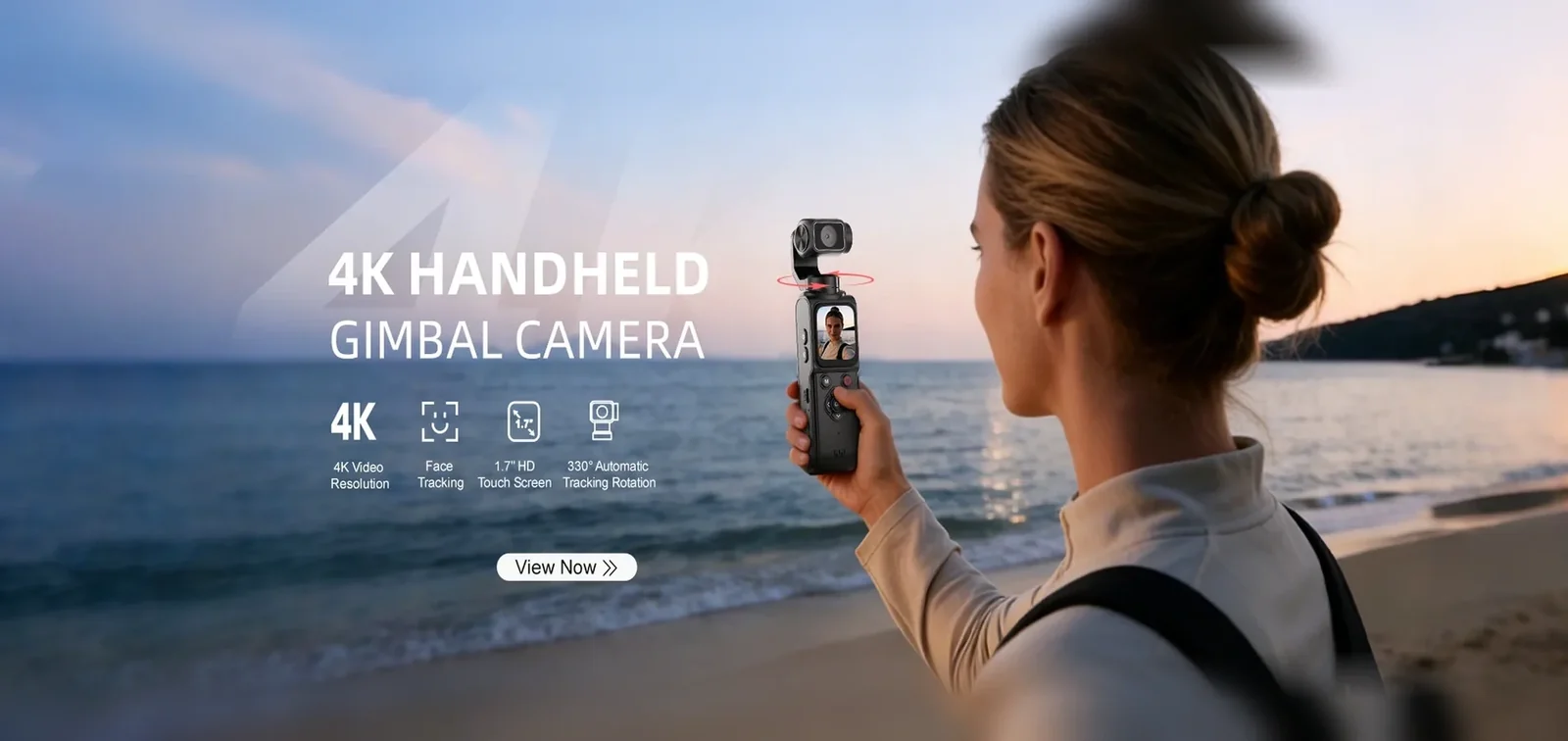 AUSEK 4K Handheld Gimbal Camera for Portable Imaging Buyers