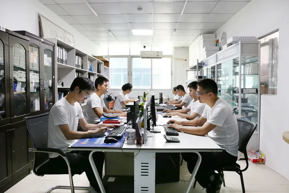 AUSEK engineering room for ODM camera development review