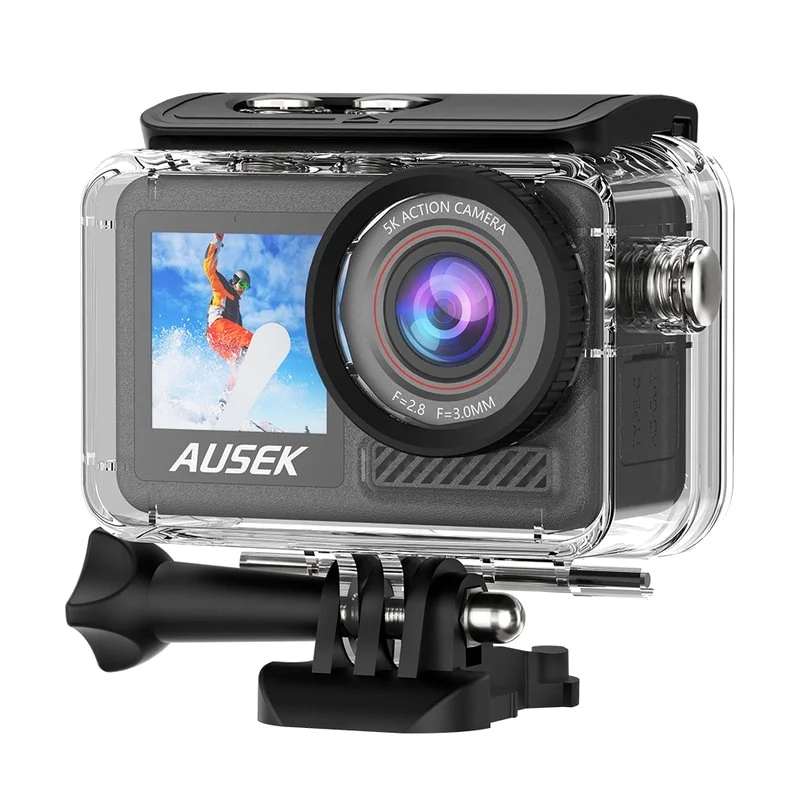AT-M90TR action camera waterproof housing for outdoor and underwater use