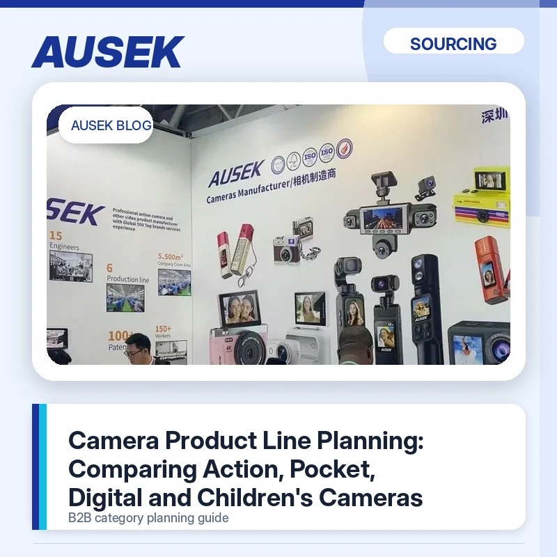 Camera Product Line Planning: Comparing Action, Pocket, Digital and Children's Cameras