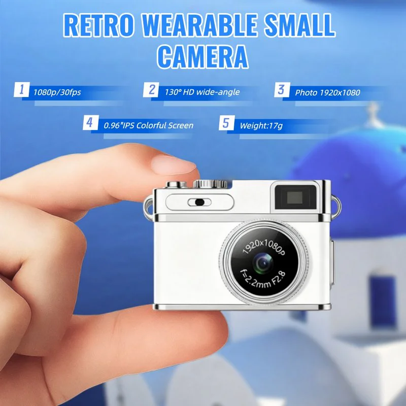 AC-G1 1080P Pendant Mini Camera with 0.96-Inch IPS Screen detail image 5