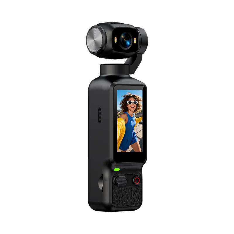 AT-H32 1080P Rotating-Lens Pocket Camera with Dual White Lights