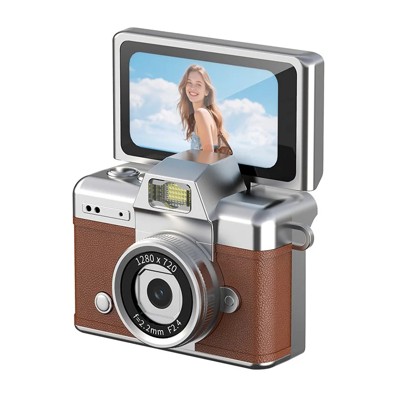 LK027 720P Flip-Screen Pendant Mini Camera in Nine Colors