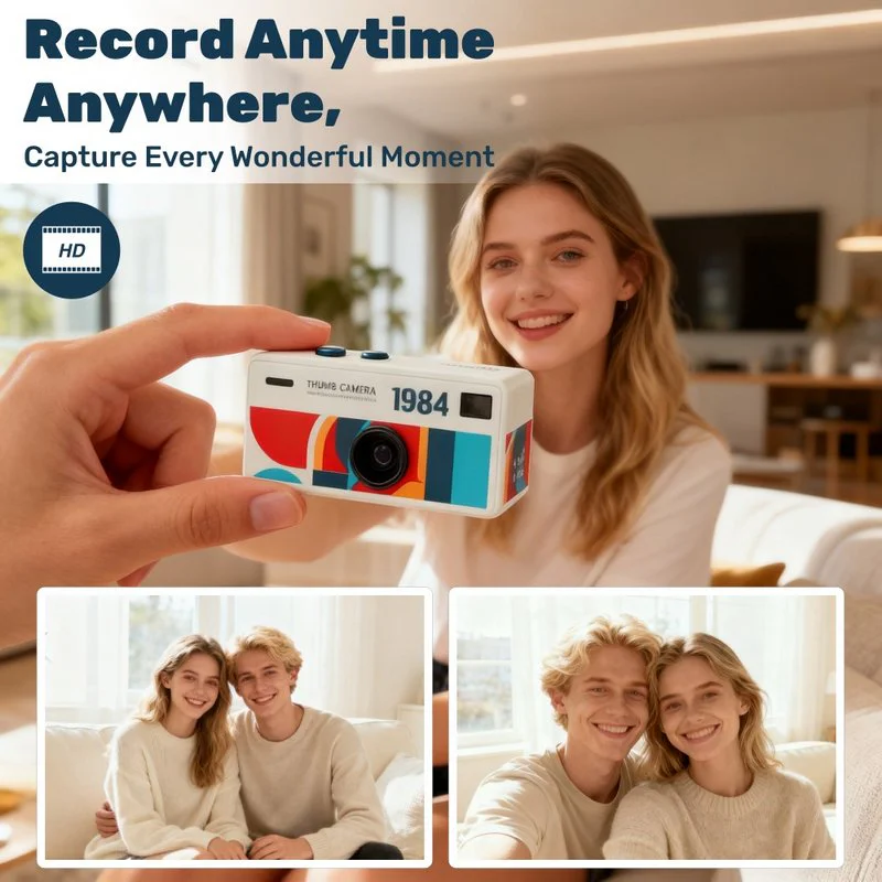 AC-G6 mini camera used for a lifestyle portrait