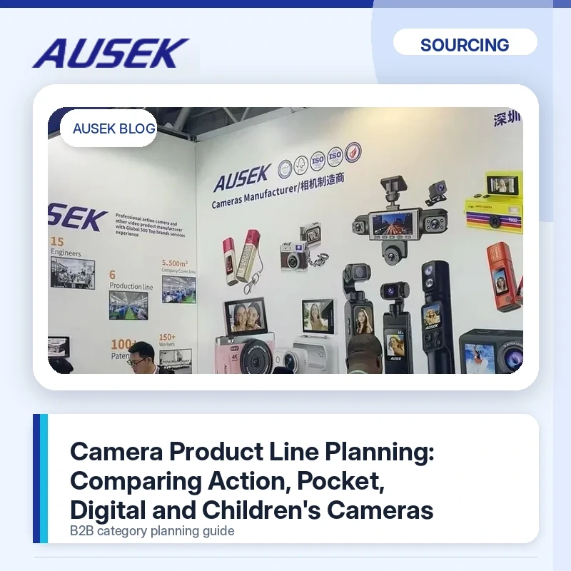 Camera Product Line Planning: Comparing Action, Pocket, Digital and Children's Cameras
