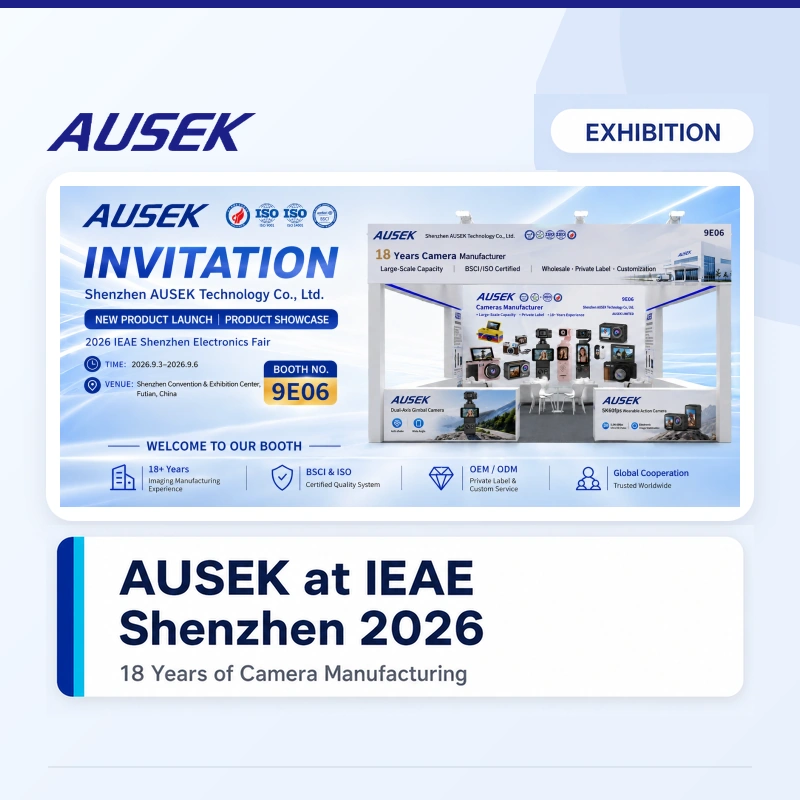 AUSEK at IEAE Shenzhen 2026: 18 Years of Camera Manufacturing