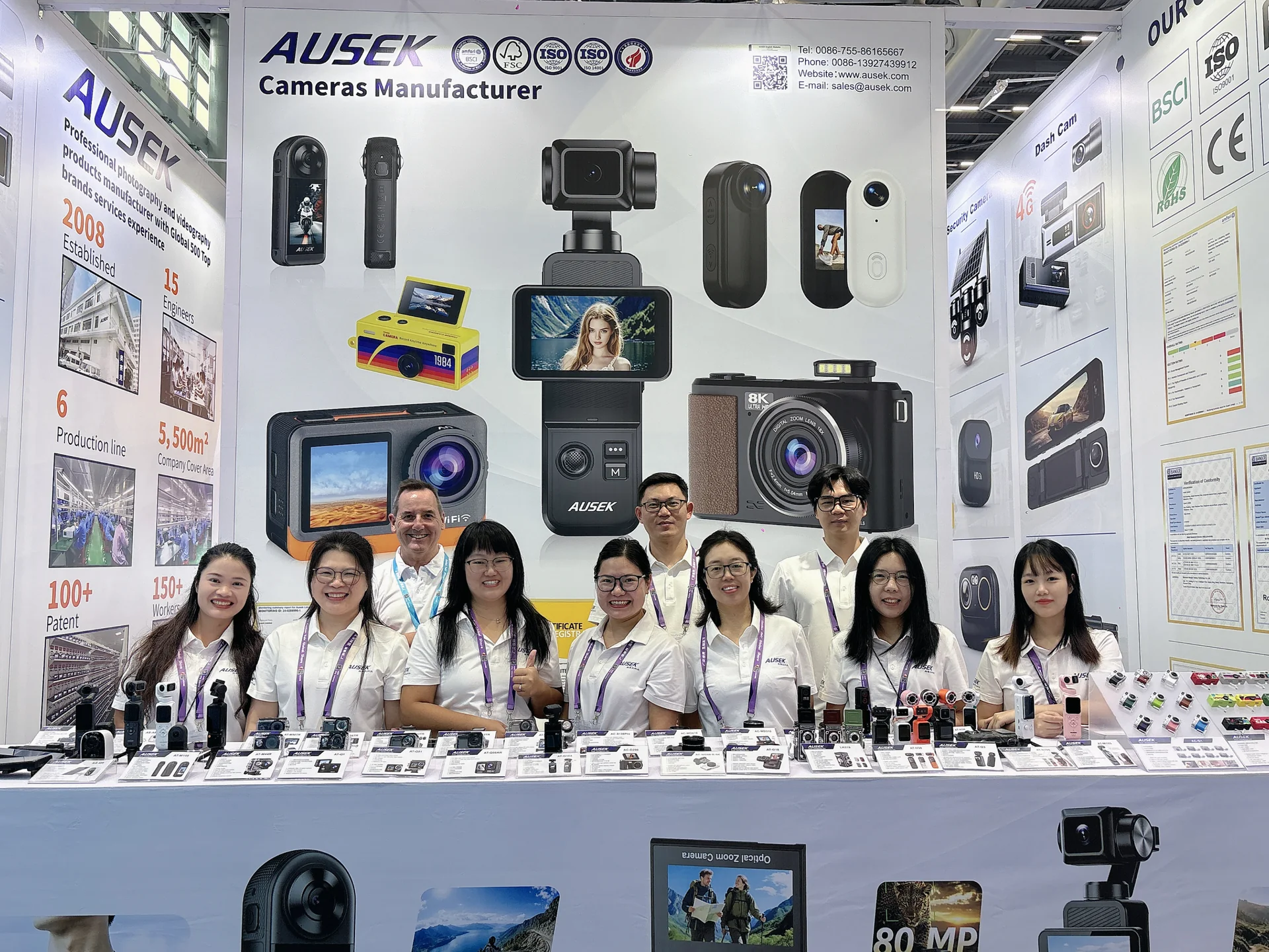 AUSEK at the 140th Canton Fair, Guangzhou.